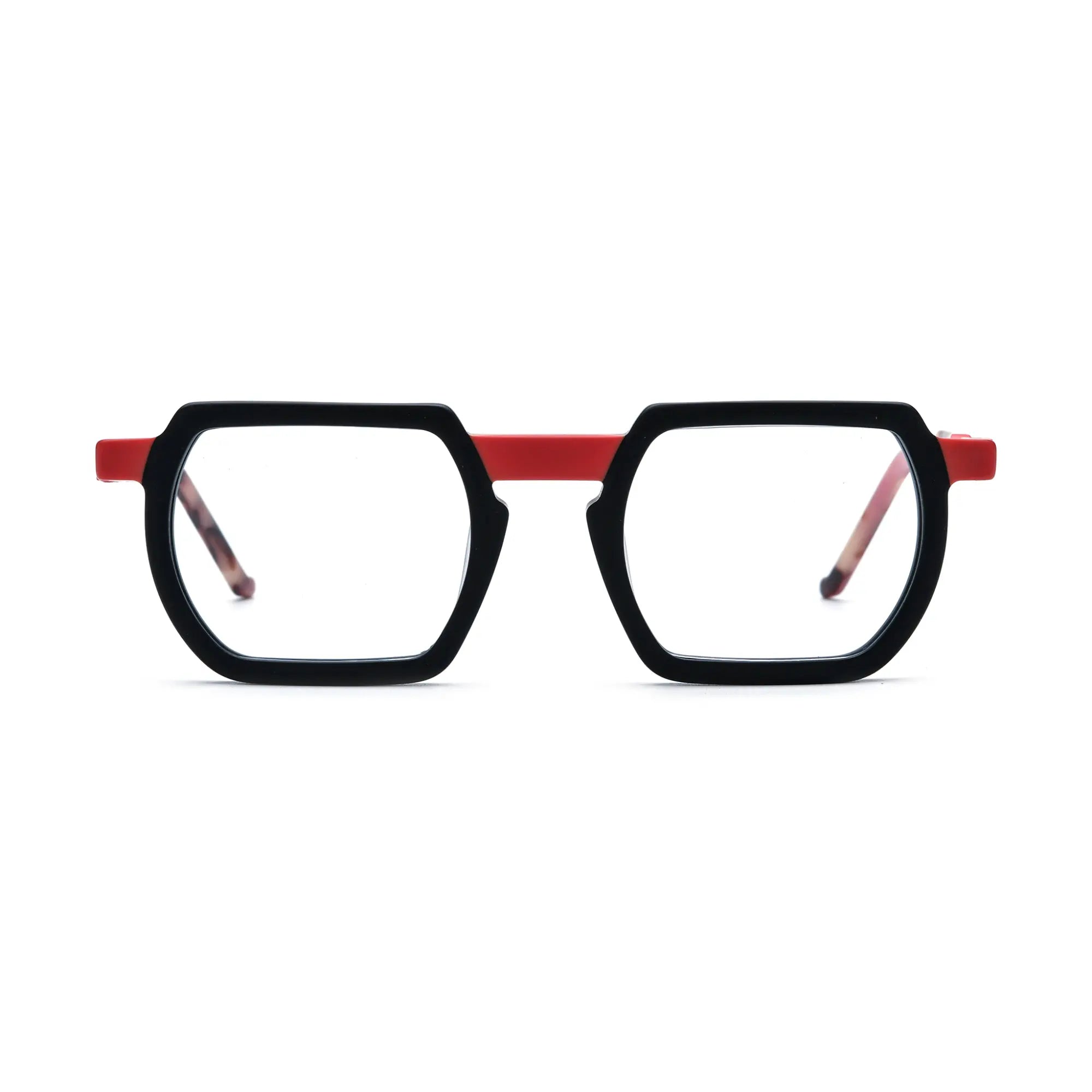 VoyueLens™ Crimson Noir Eyeglasses – Front View – SKU VL19373-C3